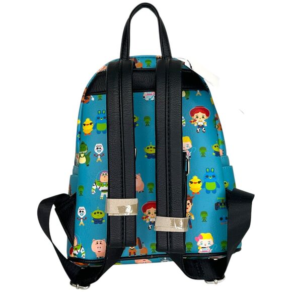 Loungefly Toy Story 4 Chibi Disney Buzz Allover-Print Mini Backpack Cosplay Bag - Picture 3 of 6